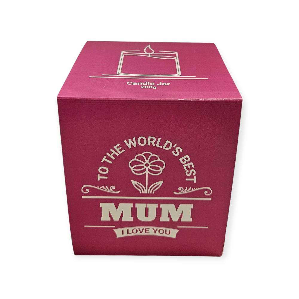 Worlds Best Mum - Candle