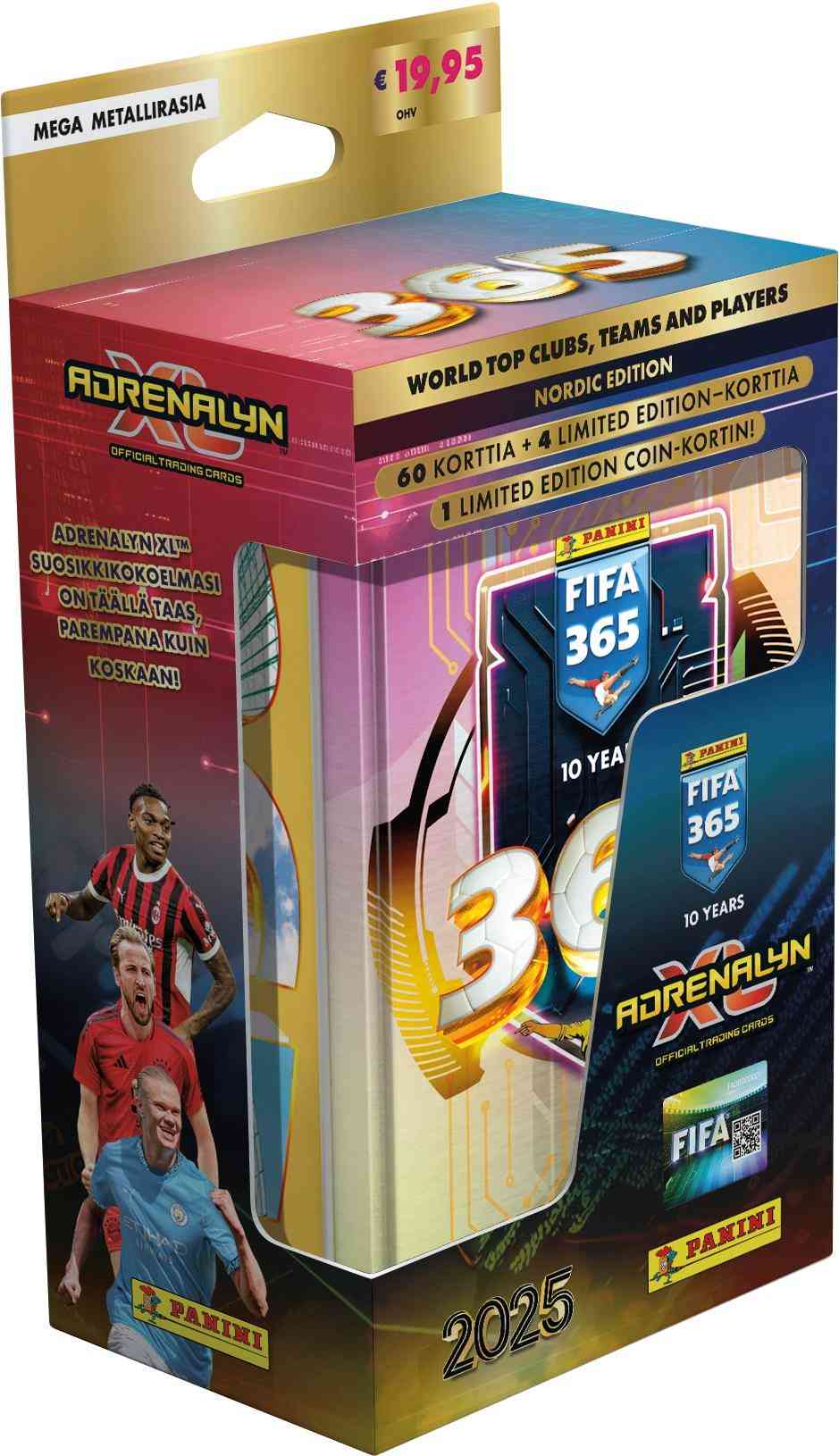 Panini Adrenalyn Xl Fifa365 24/25 Classic Tin - 6 Pkts 3 Limited Adition Cards