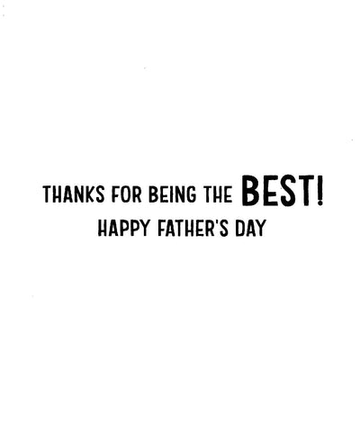 DAD you re one in a MILLION - Happy Fathers Day