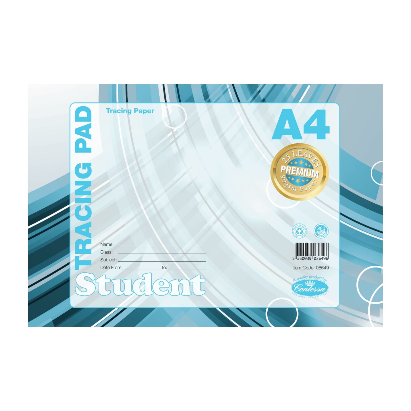 Tracing Pad A4 Premium 90GSM - 15 pages