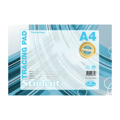 Tracing Pad A4 Premium 90GSM - 15 pages