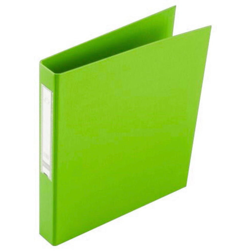 File 2 ring Binder Lime