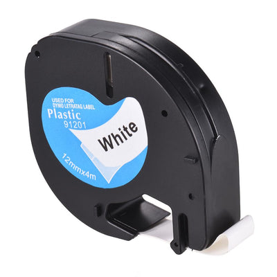 Clear Plastic Tape Cassette 12mmx4m LT Labels Cartridge