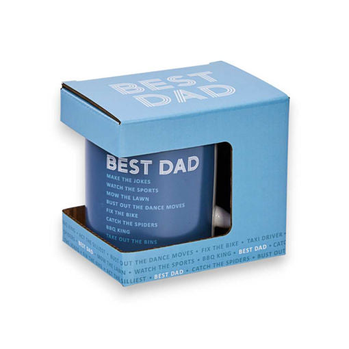 BEST DAD Blue Mug