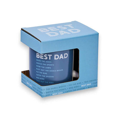 BEST DAD Blue Mug