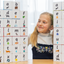 Learn and Grow Magnetic Tile Topper - Alphabet Lower Case - 40 Pcs