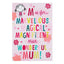 Mum Mother'S Day Marvellous Card 'M Is For'