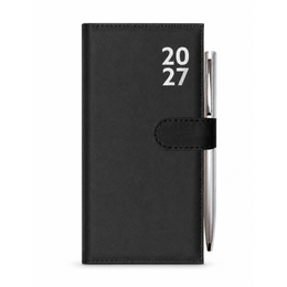 Slim Diary with Pen 2027 - 1 week on 2 pages