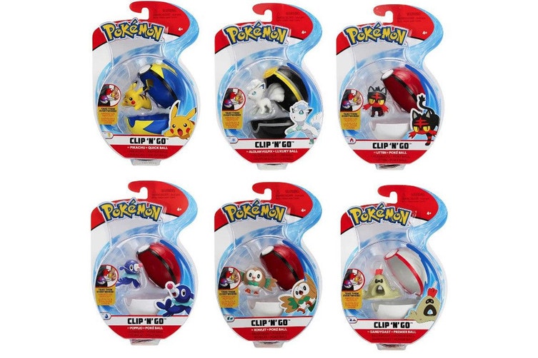 Pokemon Clip N Go Ball Assortment 