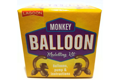 Animal Balloon Modelling Kit Balloons Pump And Intructions - Monkey