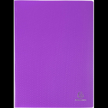 Display Book A4 Purple 20 Pockets 40 Views