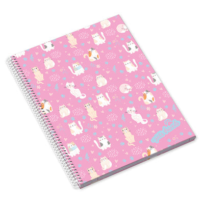 Spiral A5 notebook pets friends