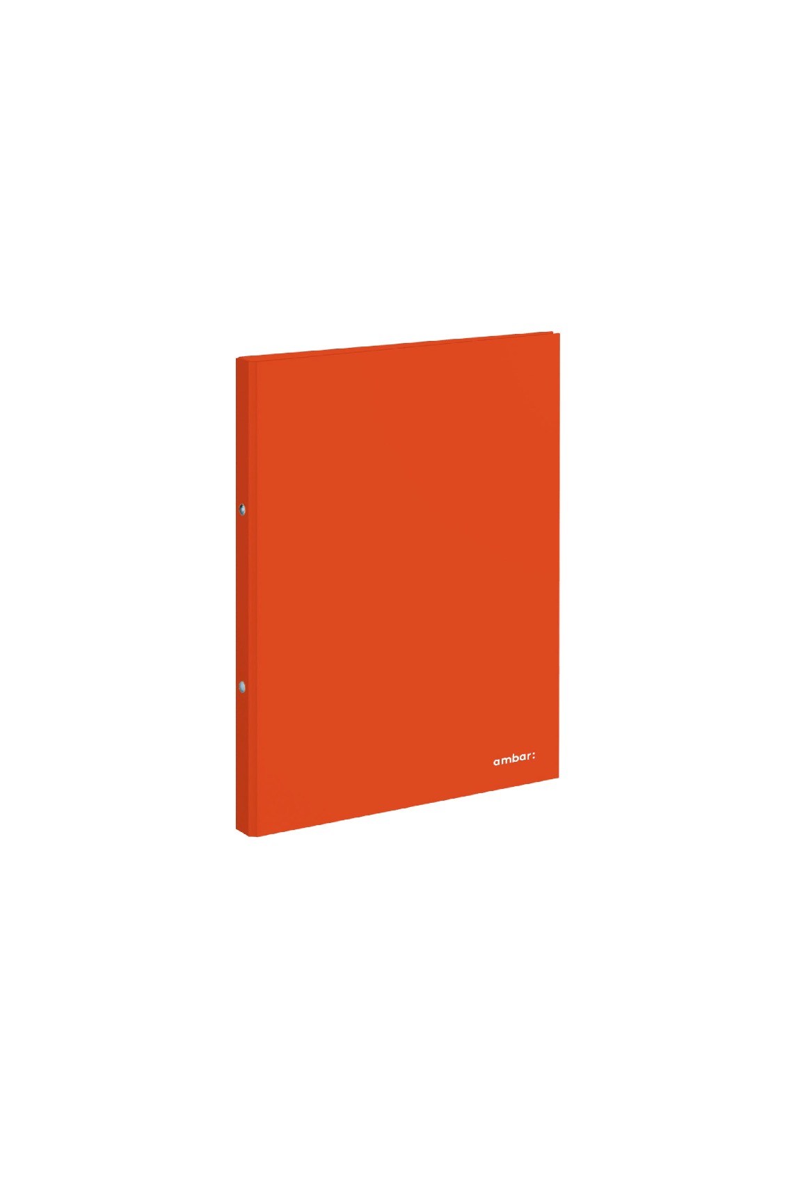 Hard 2 Ring File 25Mm - Orange