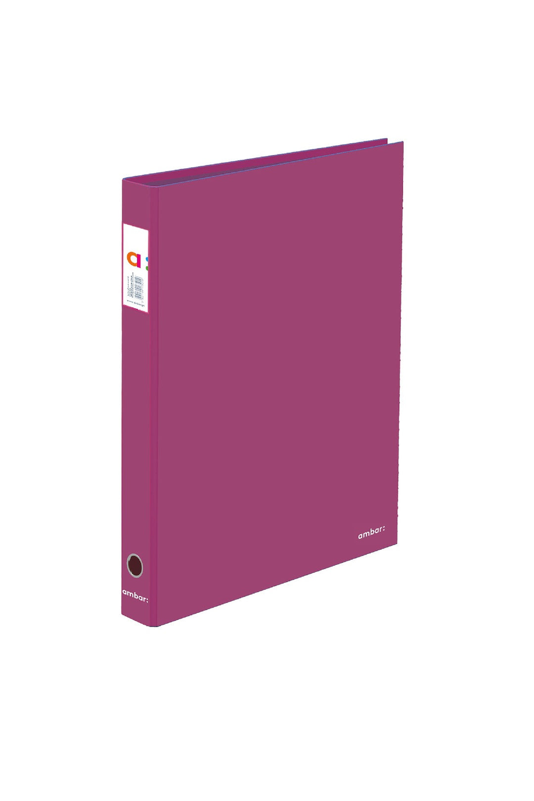 School A4 2-Ring File - Purple