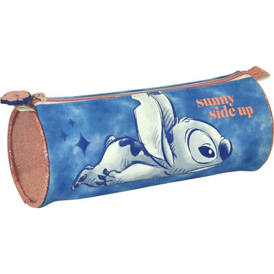 Disney Stitch round Pencil Case