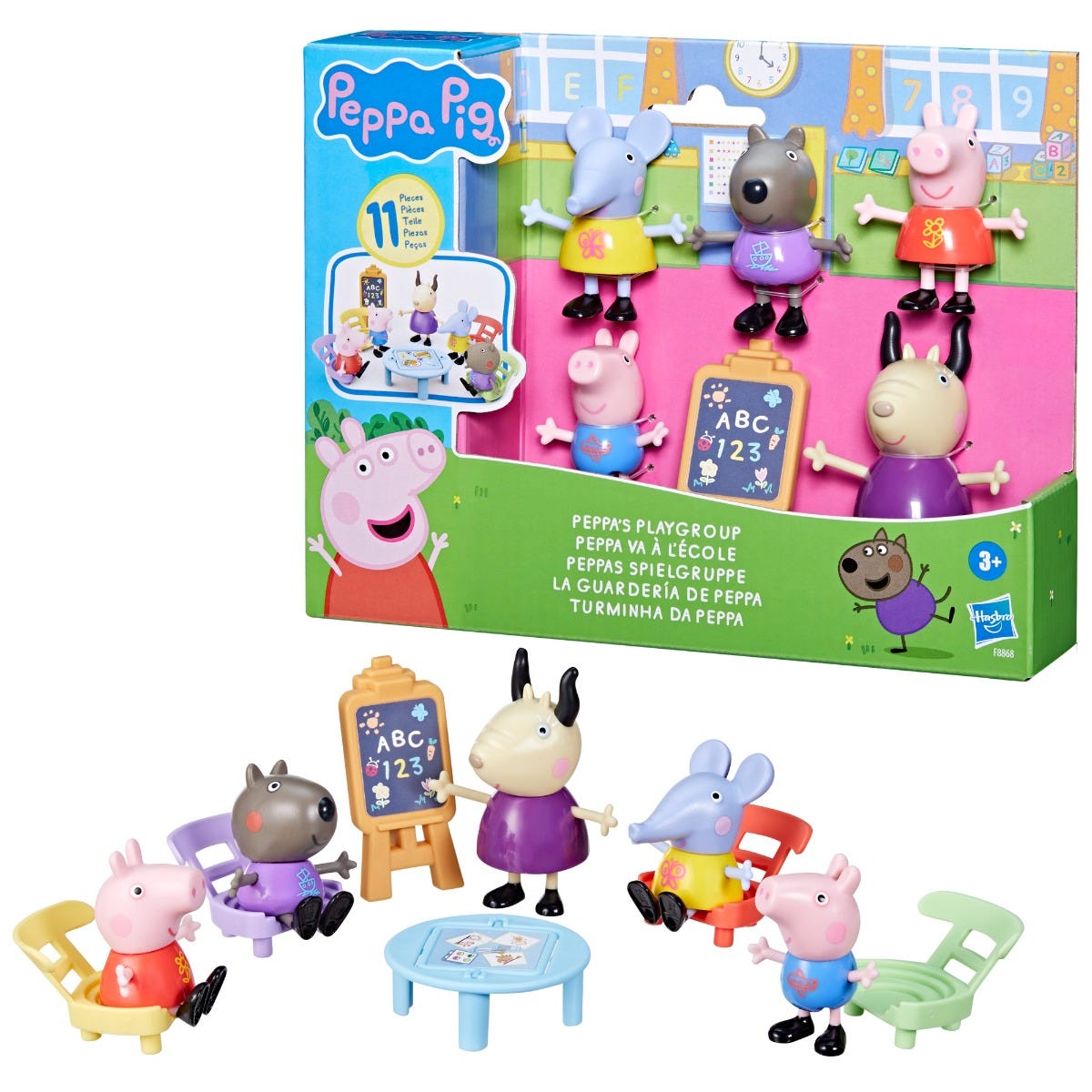 Peppa Pig Peppas Playgroup 11 Piece Set