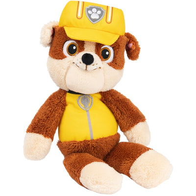 PAW Patrol Official Rubble Take-Along Buddy Plush Toy