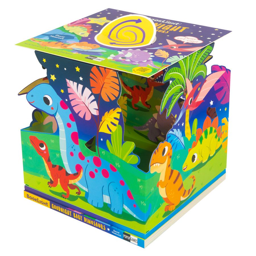 Booklight - Goodnight Baby Dinosaurs