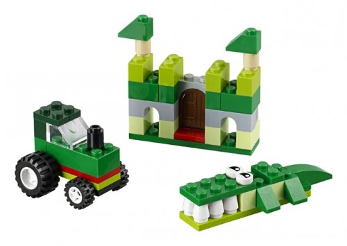 Lego Classic Green Blocks 10708
