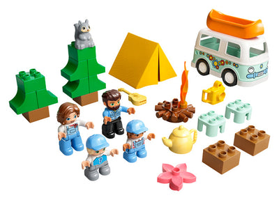 Lego Duplo Town Family Adventure On The Camper Van 10956