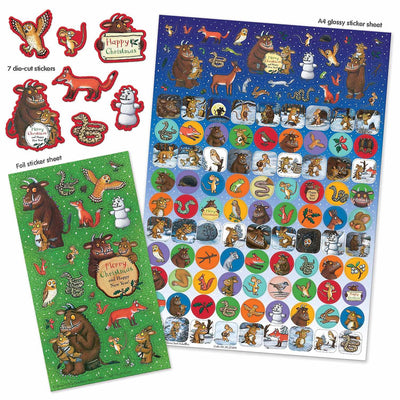 Gruffalo christmas mega Sticker pack