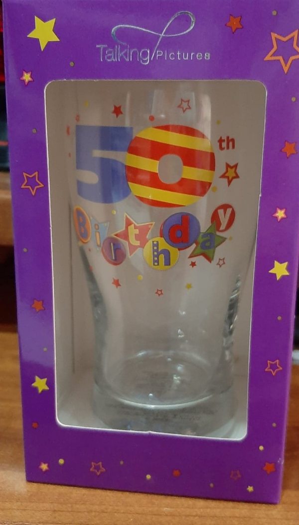 Beer Glass 50 Th Birthday