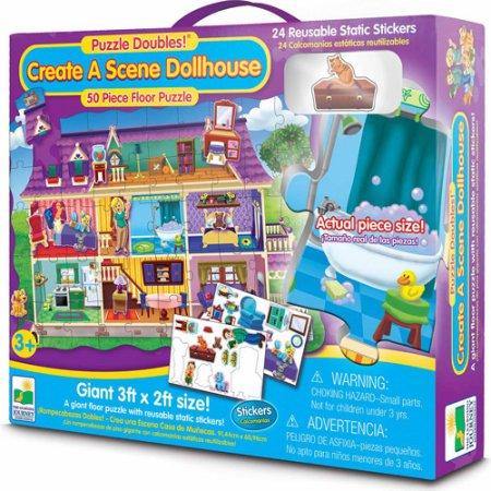 Create A Scene Dollhouse 50Pcs Floor Puzzle