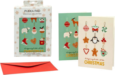 Greeting Card Christmas Assorted X10 Cards