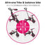 Explorer Trike 4 In 1 Fuchsia Pink