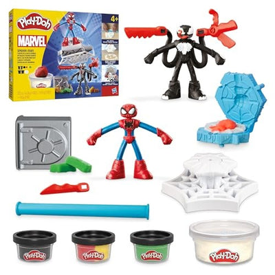 Play-Doh Marvel Spider-Man Launch Slice Battle