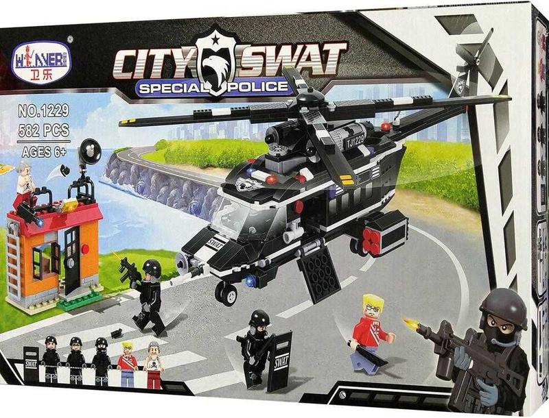 City Swat Specail Police 582 Pcs 1229