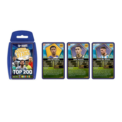 Top Trumps - World Football Stars Top 200 card game pack 1