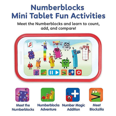 Mini Tablet Toy - Count with Number Blocks and Learn Basic Maths Skills