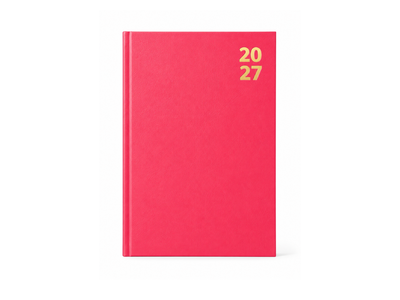 Diary Hardback A5 1 day a page saturday & sunday Half day 2027