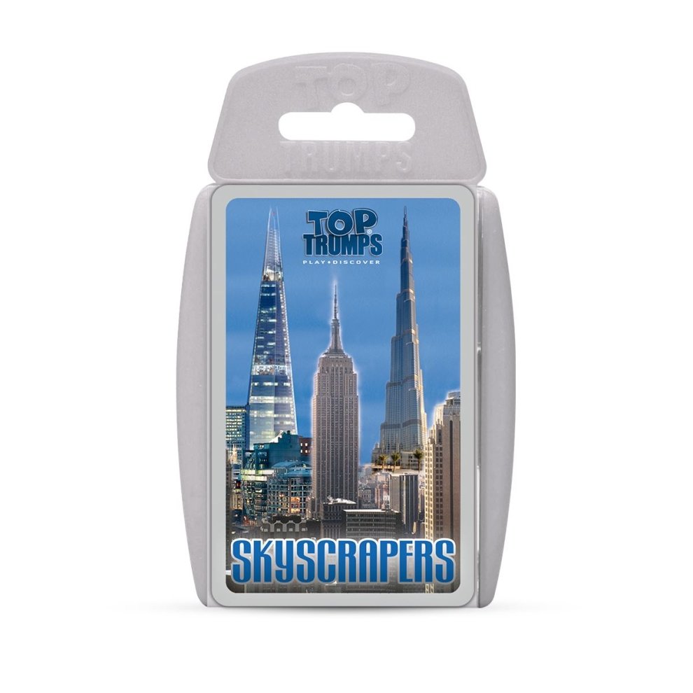 Top Trumps Card Game - Skyscrapers Edition