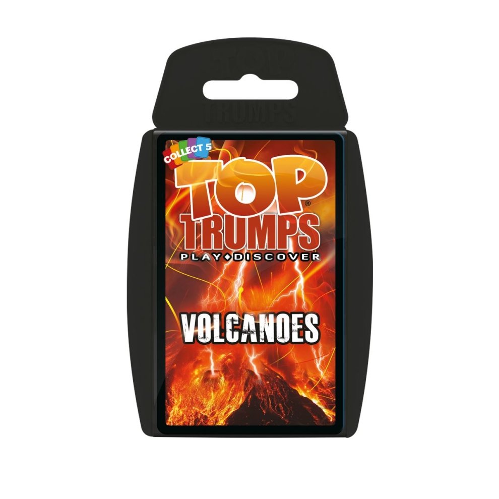 Top Trumps Card Game - Volcanoes Edition