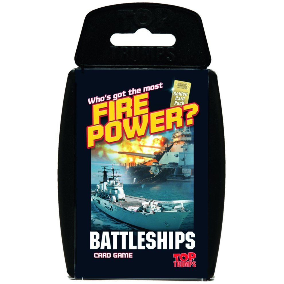 Top Trumps Card Game - Battleships Edition