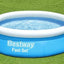 Fast Set Above Ground Pool Without Pump - Diameter 183 X 51 Cm Blue - 940 Litres - Self-Assembly Safety Valve Include