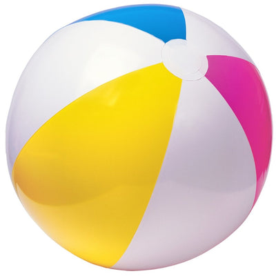 Intex Large Inflatable Beach Ball 61 cm - Pool Summer Outdoor Fun