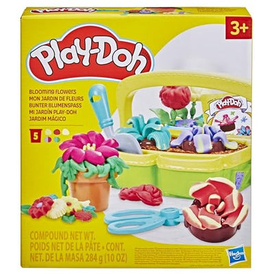 Playdoh Blooming Flowers Childrens Pretend Gardening Playset