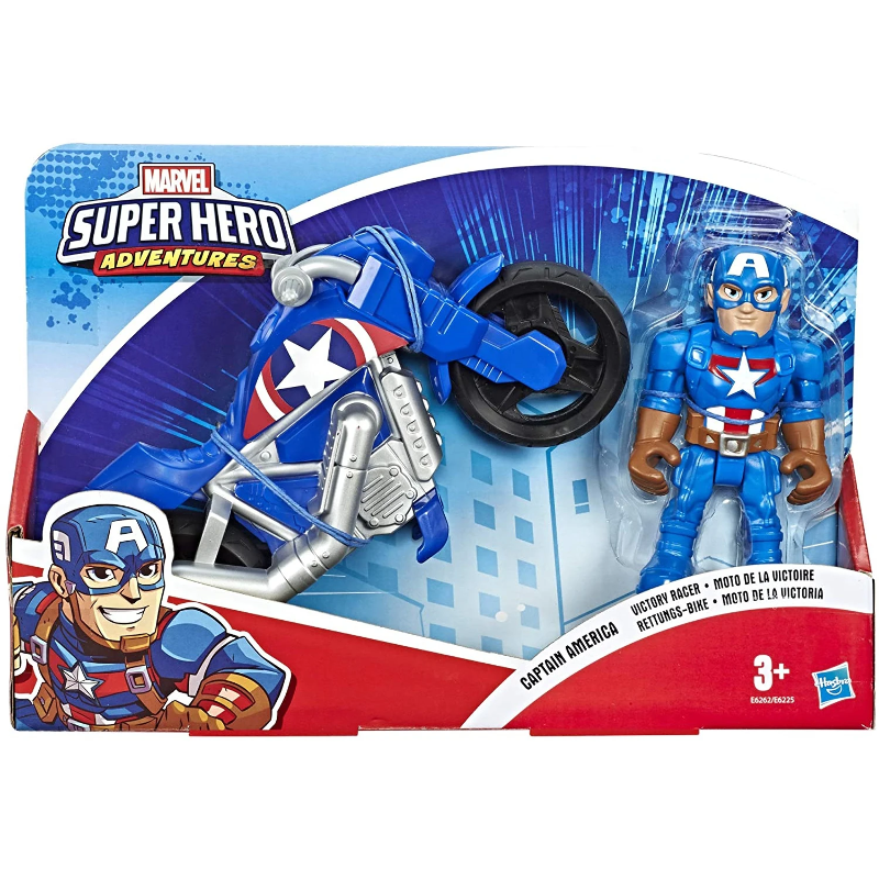 Marvel Super Hero Adventures Captain America And Moto