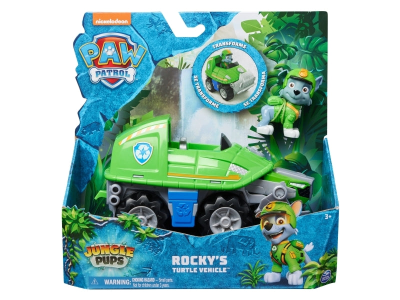 Paw Patrol Jungle Rocky Turtle Vehicle