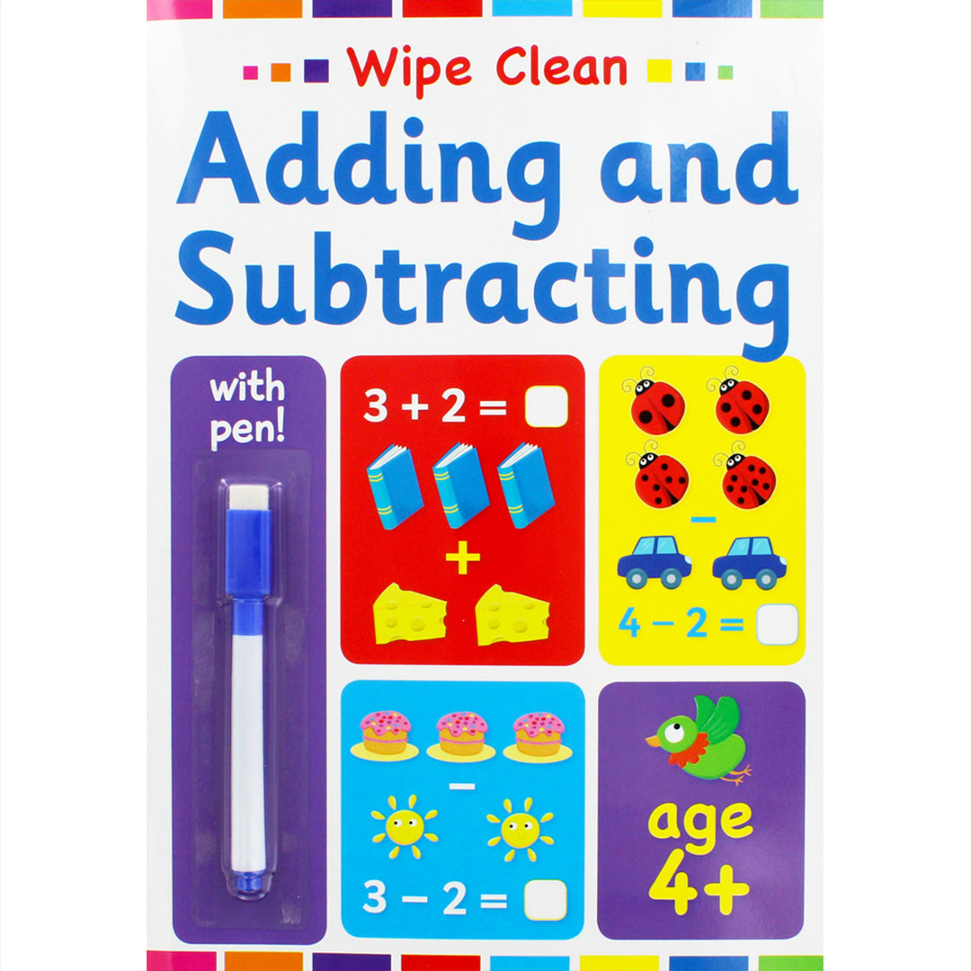 Wipe Clean & Pen 4+ Add & Subtract