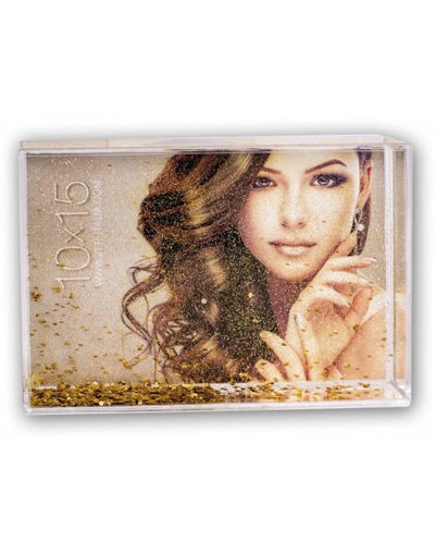 Shake Photo Frame Gold - 13x18cm