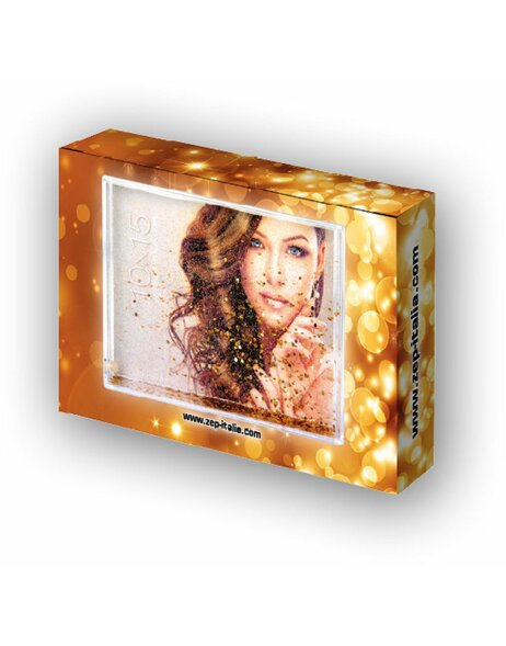 Shake Photo Frame Gold - 13x18cm