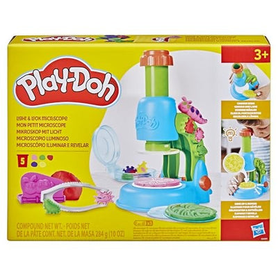 Play-Doh Light & Look Microscope Playset with 5 Tubs of Play-Doh