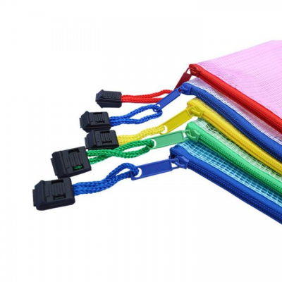 Axent A4 Transparent Zipper Folder