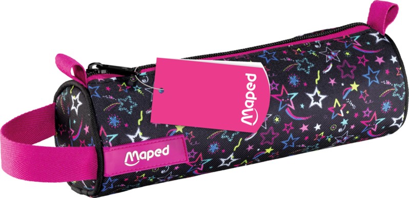 Maped Round pencil case STARS