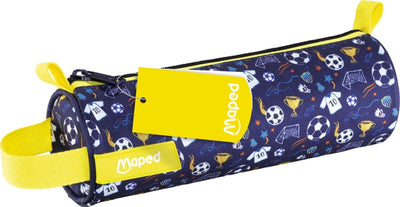 Maped Round pencil case FOOTBALL