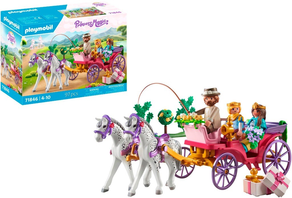 PLAYMOBIL   Princess Magic -  Carriage ride - 71846